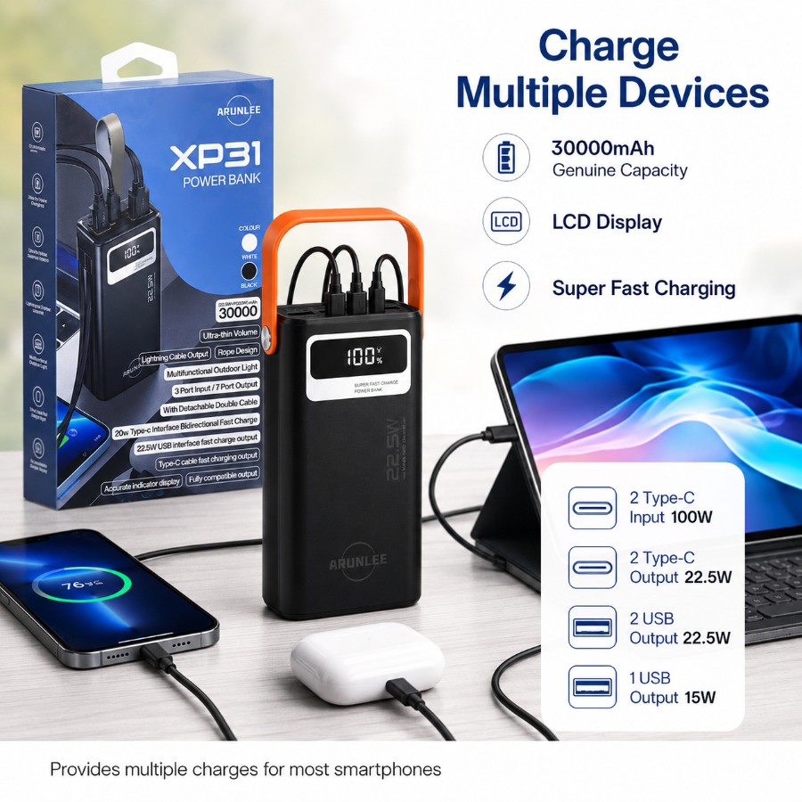 30000mAh Power Bank view 3